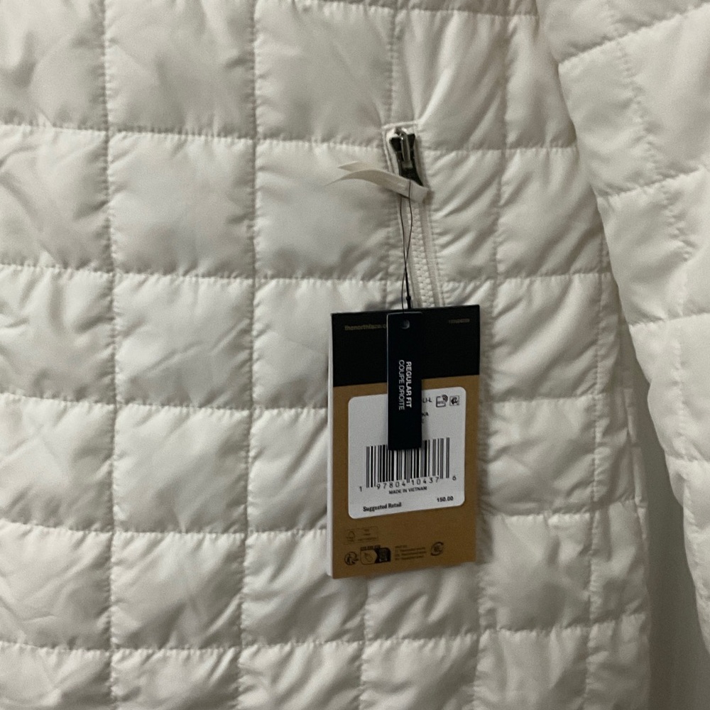 North face insulated Women's Quilted parka size large - Picture 5 of 9
